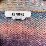 RE/DONE $450 NWT  90s CROP OVERSIZED CARDIGAN SWEATER SMALL Photo 5