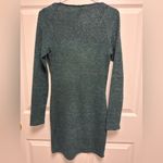 Speechless  Shimmering Dark Green Long Sleeve Dress size S‎ Photo 6