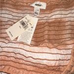 Aerie  Orange and White Crop Top Photo 1