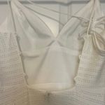 White Prom Dress Size 2 Photo 2
