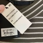 ATM Anthony Thomas Melillo Dip Dye Stripe Knit Dress In Black Combo Size XS NWT Photo 3