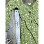 Vanilla Bay  Maxi Dress Small Ditsy Floral Milkmaid Ruched Baby Shower Photo 9