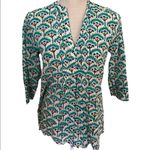 Roberta Roller Rabbit  Arles shirt Lina Aqua Xs Photo 1