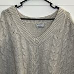 Old Navy  Cable Knit Pullover V-Neck Sweater Vest Cream Size XXL Photo 1