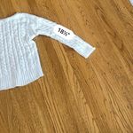 Philosophy White Cable Knit Sweater  Photo 5