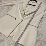 Veronica Beard  Iconic Scuba Dickey Blazer Jacket in White Size 6 Photo 4
