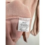 Poof! Poof New York Shirt Womens Long Sleeve V Neck Pink/Gray Size Small NWT Photo 5