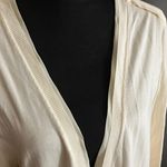 Norma Kamali Cream Button-Up Cardigan Photo 1