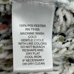 cupio  Chenille Chunky knit multi colored sweater large Photo 7