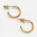 Evelyn Mini Gold Hoops Photo 0
