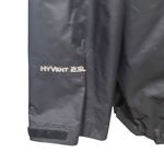 The North Face HyVent Rain Jacket Black Womens Size XL Hooded Zip Up Photo 4