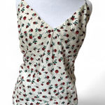 A New Day Floral Rose Print Babydoll Cami Top Photo 0