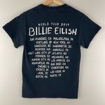 Billie Eilish Black White Sweet Dreams World Tour 2019 Graphic Band Tee Photo 7