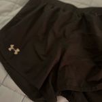 Under Armour  Black and Navy Shorts Women’s Medium Photo 2