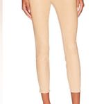 L'Agence  Women's Margot High-Rise Skinny Nude White Coat Contrast Size 25 NWT Photo 8