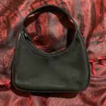 EUC mini black evening purse with silvery sheen Photo 0