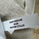 Madewell Pleated Midi Shirtdress 100% Linen A Line Minimalist Oat Beige M NWT Photo 10