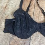 Comfortable Size Medium Black Lace T Shirt Bra Sexy Scoop Comfy Full Coverage Photo 2