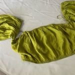 VICI  Chartreuse Off-Shoulder Blouse Photo 5