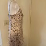 ZARA  Yellow Floral Draped Satin Effect Mini Dress Size L NWT New With Tags Photo 13