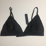 joe's jeans Joe’s Jeans Mesh Sheer Bralette Black Photo 3