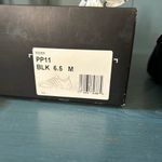 New Capezio Rider Jazz Shoe Sneaker Black PP11 Leather PowerPointe Size 6.5 Photo 1