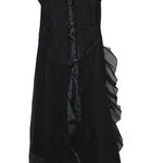 Current Mood NEW Doll's Kill LIFE'S NO FAIRYTALE MIDI DRESS- BLACK Goth grunge Photo 0