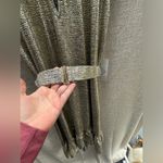 Bishop and Young  ALESSIA dress metallic fabric glam gold size S NWT Photo 4