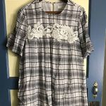 Ann Taylor S Anne Taylor Plaid long blouse dress Photo 3