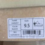 Very G NIB  HARVEST SNEAKERS—Women's Black (faux) Suede Photo 5