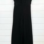 Dylan Ryan NYC Black Fitted Bodice Bustier Wide Leg Sleeveless Jumpsuit Size S Photo 1