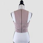 Nicholas Vintage Ponti Wrap Band Crop Top Photo 3