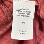 Lucky Brand Cold Shoulder Embroidered Long Sleeve Top Size Large NWT Photo 7