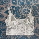 Cute White Going Out Top Size L Photo 1