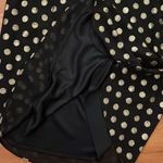 Show Me Your Mumu Black and Gold Polka Dot Mini Dress Womens Size Large Photo 9