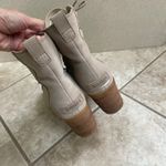 Sorel Women's Cate Lace Bootie Quarry Gum 2 Waterproof Leather Boot US 7.5 Photo 4