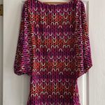 Trina Turk Echo chain Swim Tunic Coverup Size M NWT Beach Pool Vacation Resort Photo 2