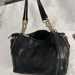 Michael Kors  Black Leather Shoulder Bag Photo 0