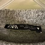 ZARA  soft touch sweater shirt puff shoulder Pearl details Photo 4