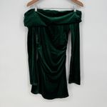 Lulus Nia Emerald Velvet Off Photo 8
