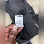 Hot & Delicious  black faux leather bustier jumpsuit sz Large Photo 8