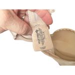 Lily Of France Strapless Bra 32A Beige Lace Trim Padded Underwire Photo 3