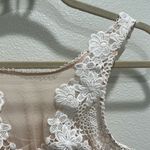 Victoria's Secret Lace Floral Bralette in Cream Photo 5