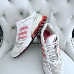 Adidas Vintage Mesh Bounce Sneakers Retro Style Meets Modern Comfort Women Sz 9 Photo 4