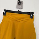 Alphalete Women’s Small Crossover Amplify Pants Exotic Yellow New Athleisure Photo 1