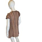 Carol Horn Knit 70s Striped Wool Pullover Tunic Red Size M Photo 1