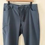 Toad&Co Jetlite Crop Pant Lightweight in Nightsky Blue Size 12 Photo 2