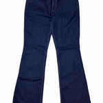 White House | Black Market NWOT Dark Blue Wash Skinny Flare Jeans Size 10S Photo 0