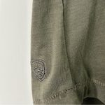 Kuhl  Women's V-Neck Olive Green Top size small Photo 2