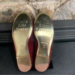 Juicy Couture Pam & Gela Velvet Velour Shoes Maroon Women's 7.5M Photo 6
